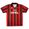 Virallinen Fanipaita AC Milan 1994-95 Retro Kotipelipaita - Miesten